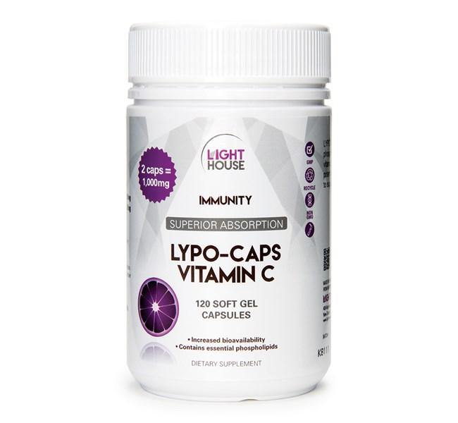 Light House LYPO-CAPS VITAMIN C 120
